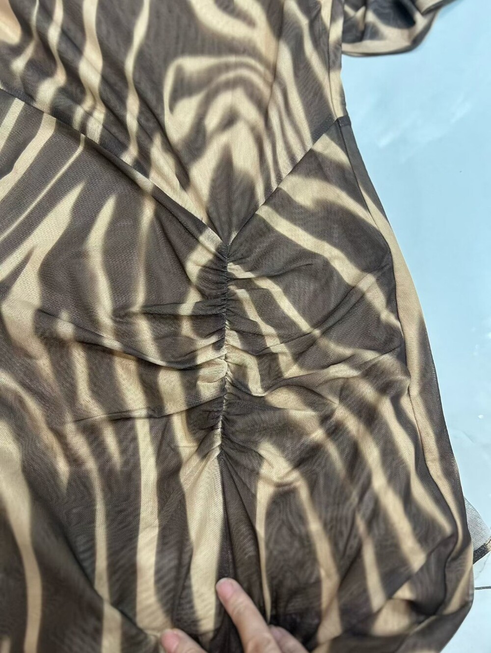 Suboo Sable Long Sleeve Flared Maxi Dress - Picture 11 of 12
